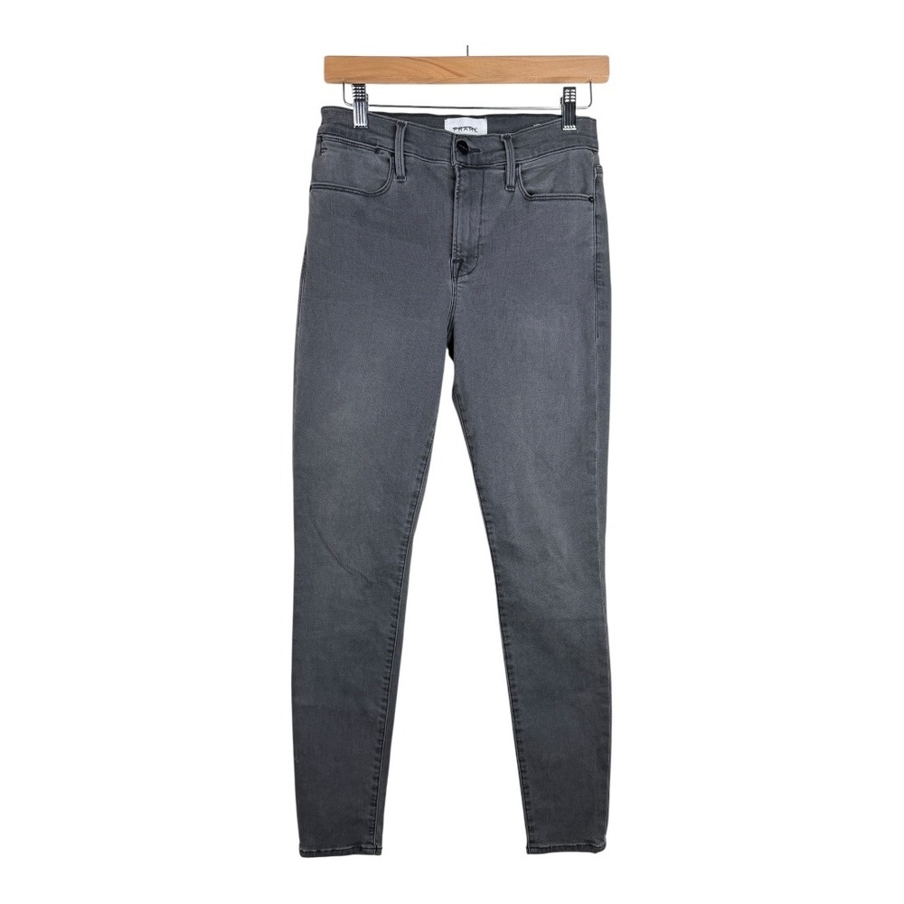 FRAME Women's Le High‎ Skinny Gray Denim Jeans Size 28